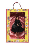 Dolce & Gabbana Black Dress Ceramic Porcelain Fashion Leather Sicily Dolls by Dolce & Gabbana