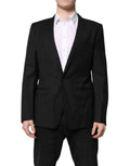 Dolce & Gabbana Black GOLD Single Breasted Suit Coat Blazer by Dolce & Gabbana