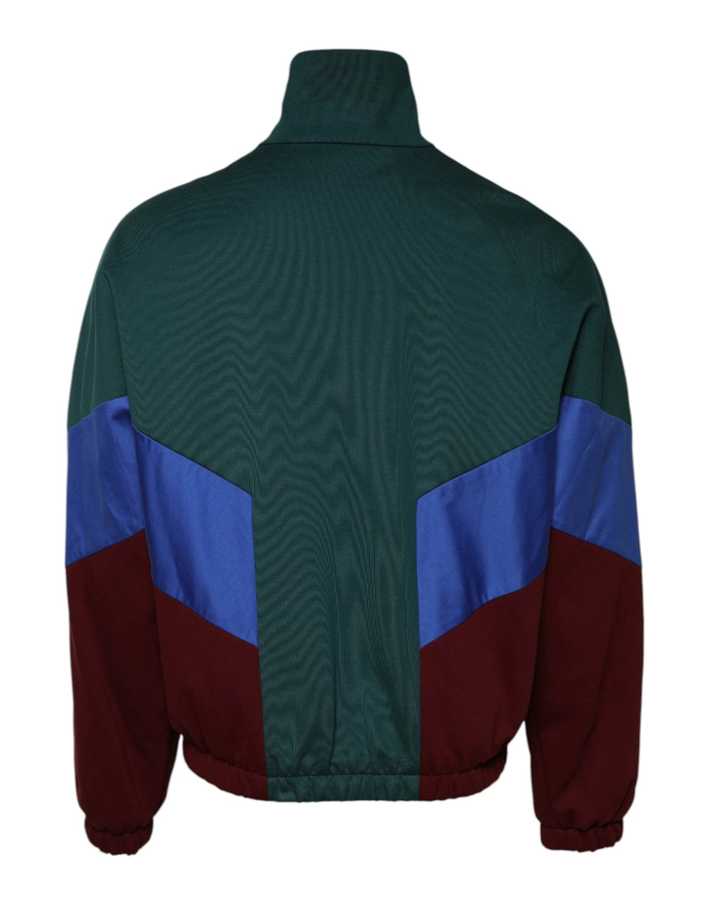 Dolce & Gabbana Multicolor Cotton Logo Full Zip Jacket by Dolce & Gabbana