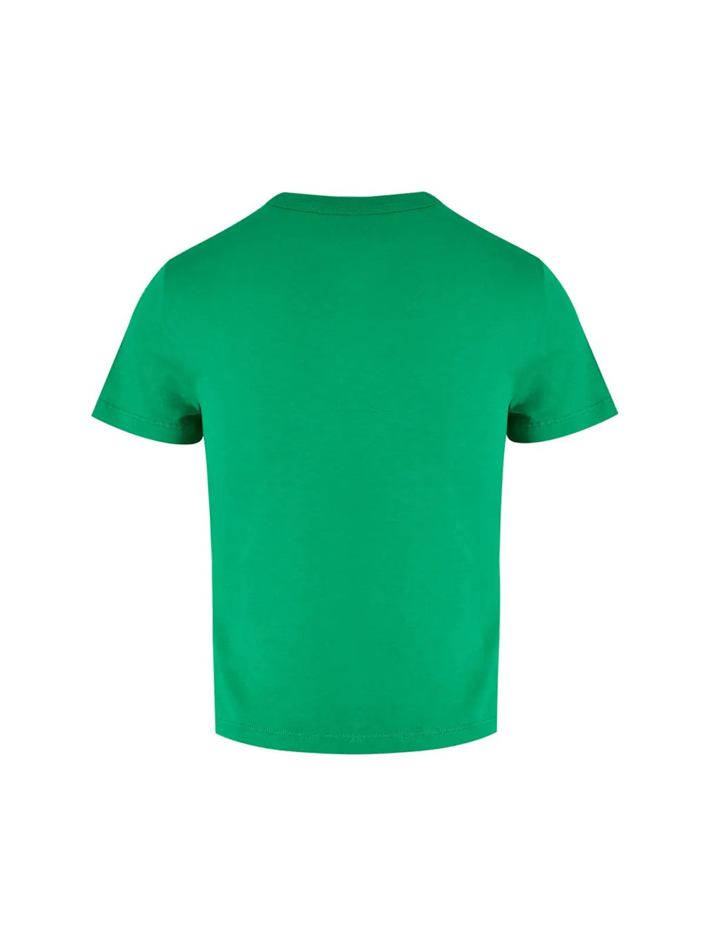 T-shirt Gucci vert en coton avec logo