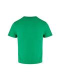 T-shirt Gucci vert en coton avec logo