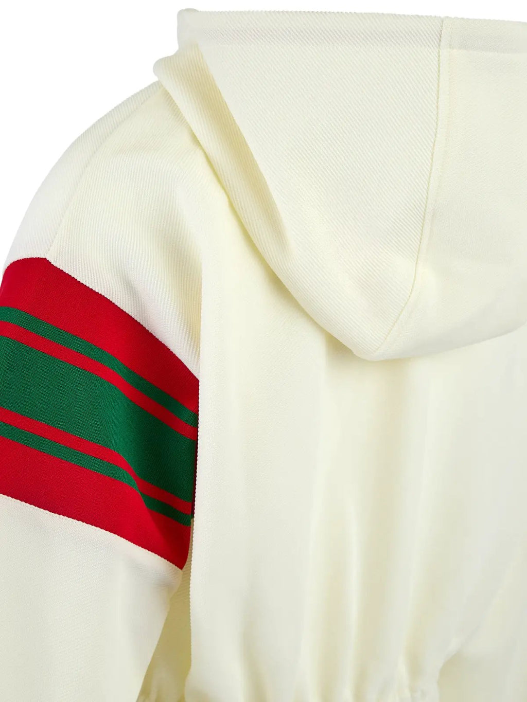 Survêtement Gucci crème en polyester à capuche avec logo
