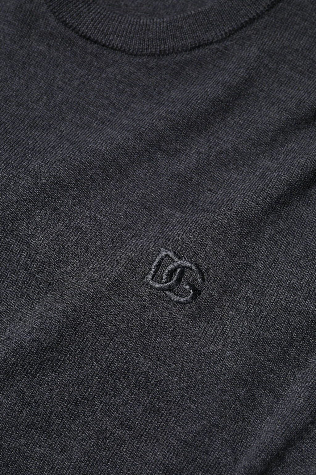 Dolce & Gabbana Gray Wool Logo Knitted Men Pullover Sweater by Dolce & Gabbana