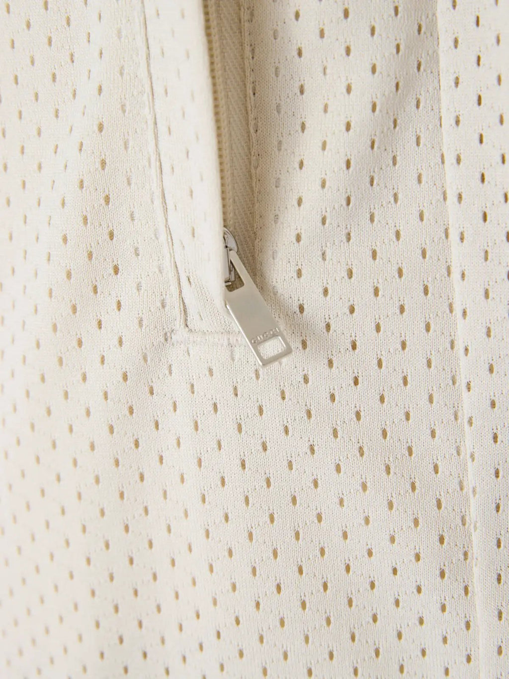 Short Gucci crème en polyester avec logo