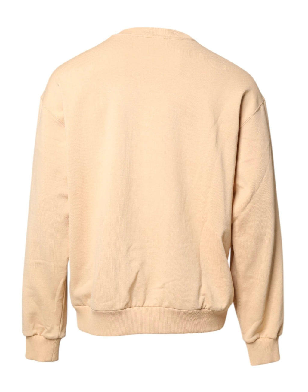 Dolce & Gabbana Beige Cherry Print Crew Neck Pullover Sweater by Dolce & Gabbana