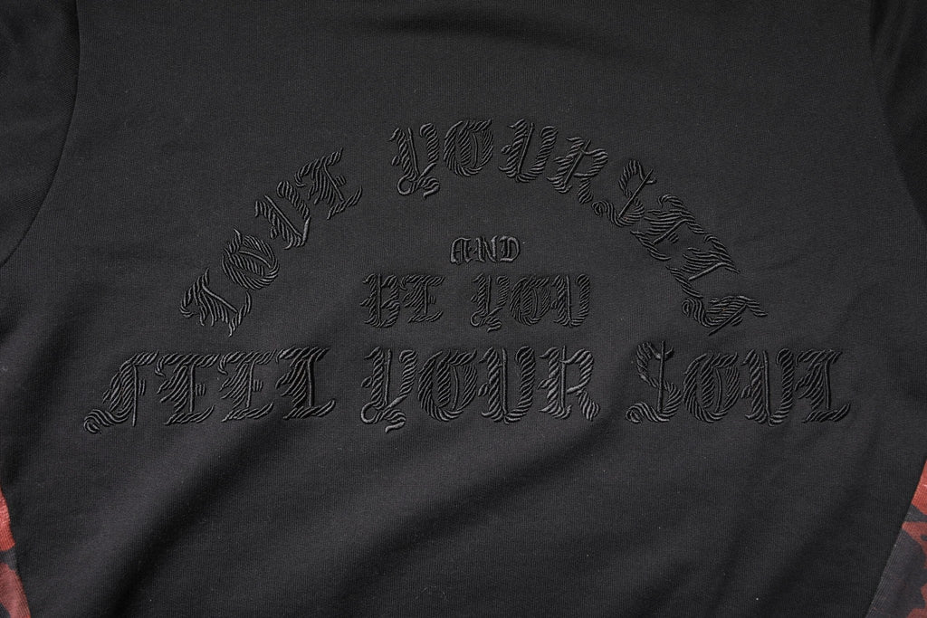 Dolce & Gabbana Black Embroidered Crew Neck Pullover Sweater by Dolce & Gabbana
