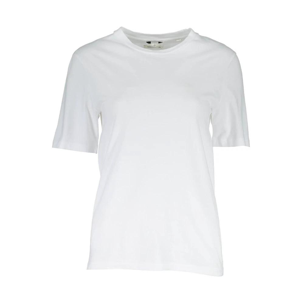 Gant Bianco Cotton Men T-Shirt by Gant