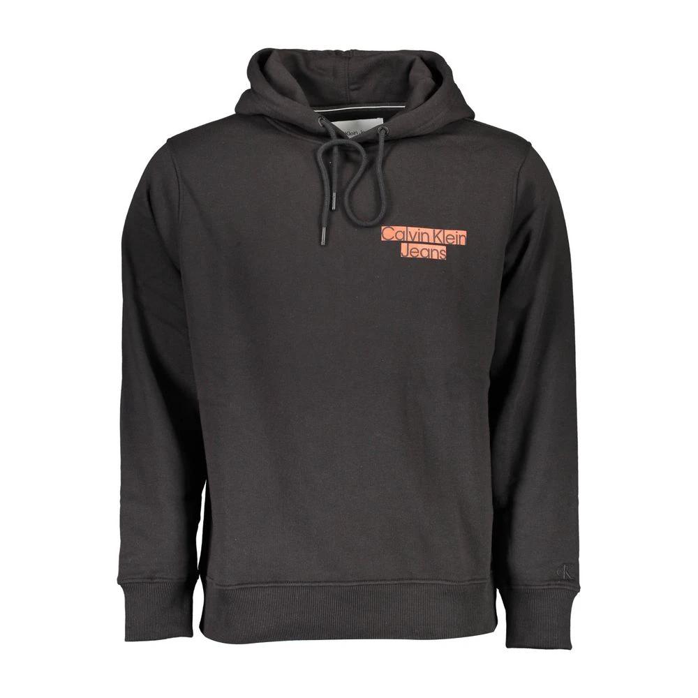 Sweat-shirt Calvin Klein en coton noir pour homme