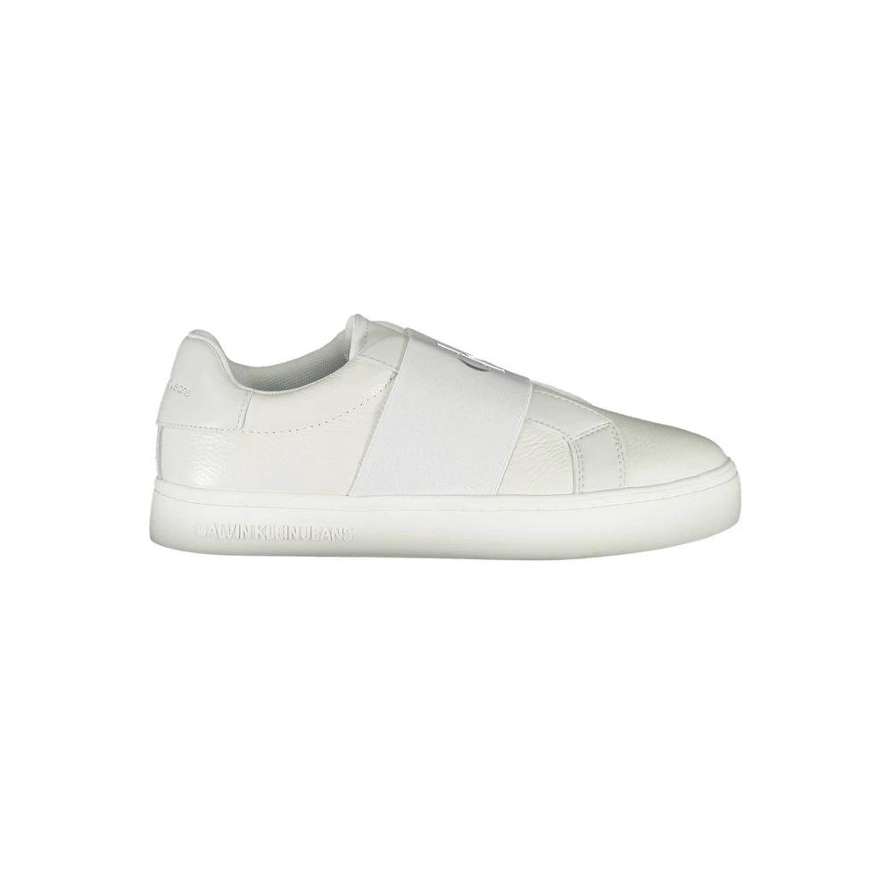 Calvin Klein Bianco Leather Women Sneaker Calvin Klein