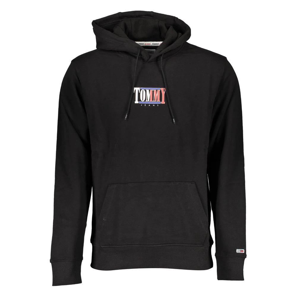 Sweat-shirt Tommy Hilfiger en coton noir pour homme