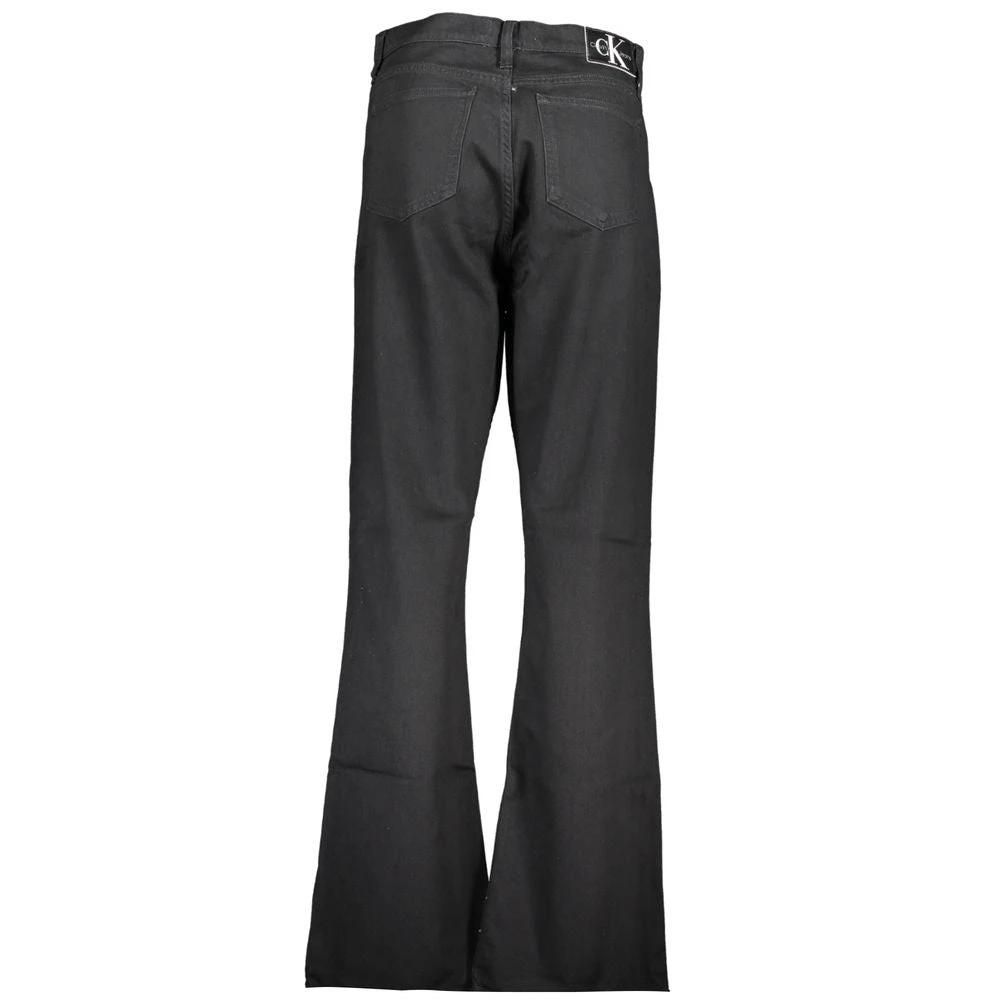 Calvin Klein Blu Cotton Women Jeans Calvin Klein