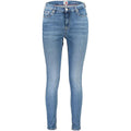 Tommy Hilfiger Blu Cotton Women Skinny Jean Tommy Hilfiger