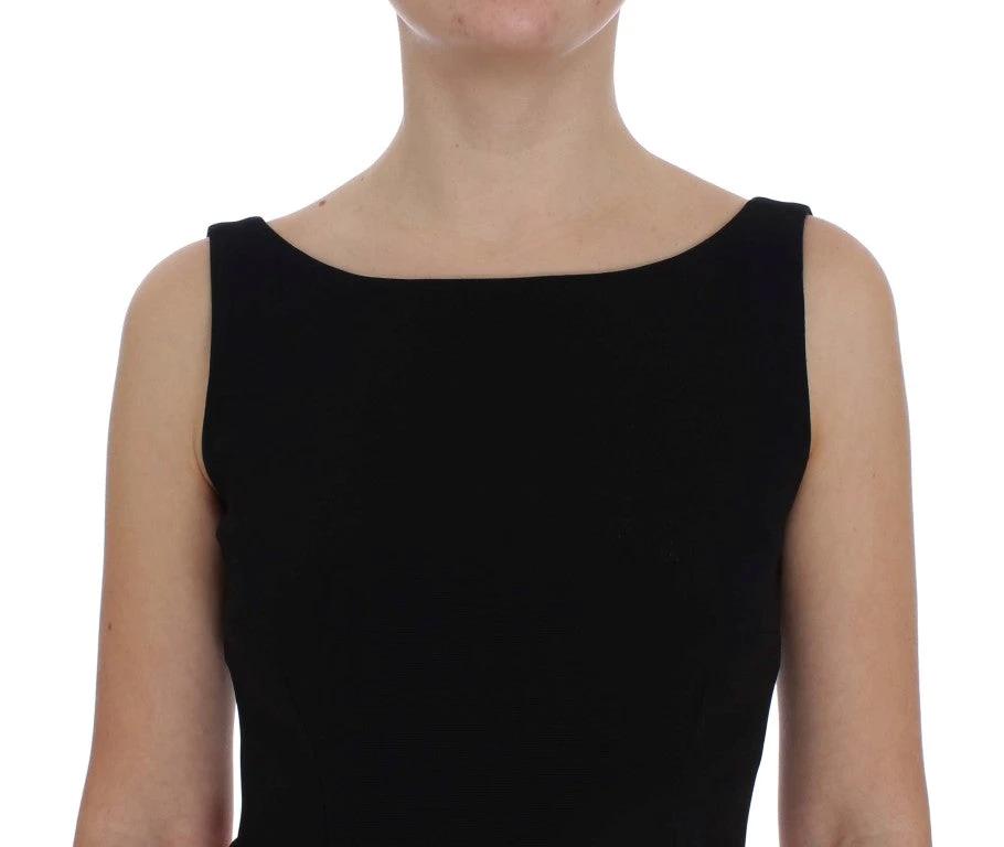 Dolce & Gabbana Pink Floral Print Long Maxi Sheath Dress by Dolce & Gabbana