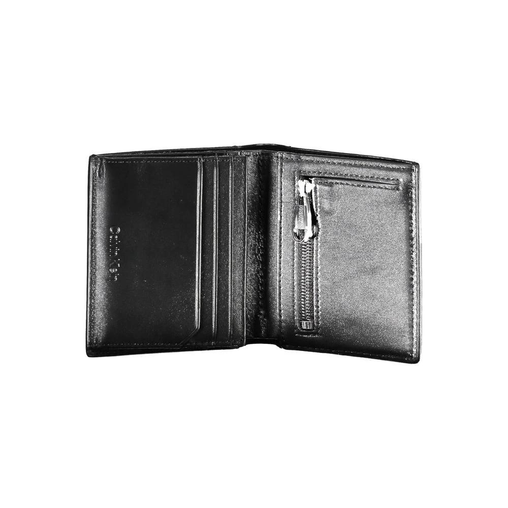 Calvin Klein Nero Eco Pelle Portefeuille Homme