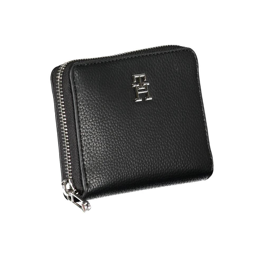 Tommy Hilfiger Nero Poliuretano Women Wallet