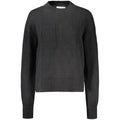 Calvin Klein Black Cotton Women Sweater Calvin Klein