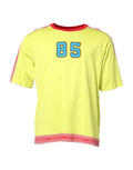 Dolce & Gabbana Green Cotton 85 Patch Crew Neck T-shirt by Dolce & Gabbana