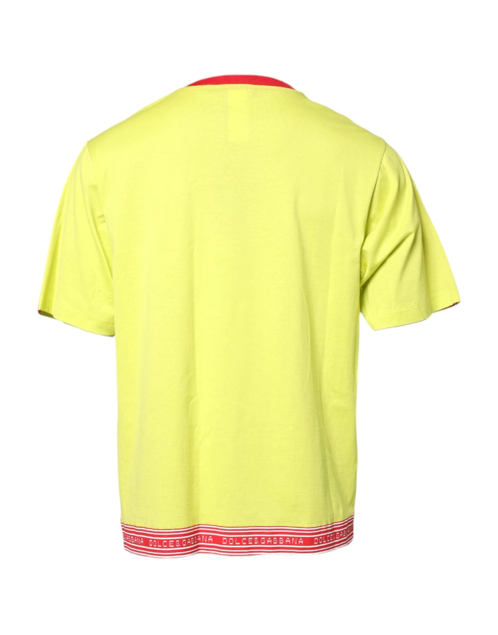 Dolce & Gabbana Green Cotton 85 Patch Crew Neck T-shirt by Dolce & Gabbana
