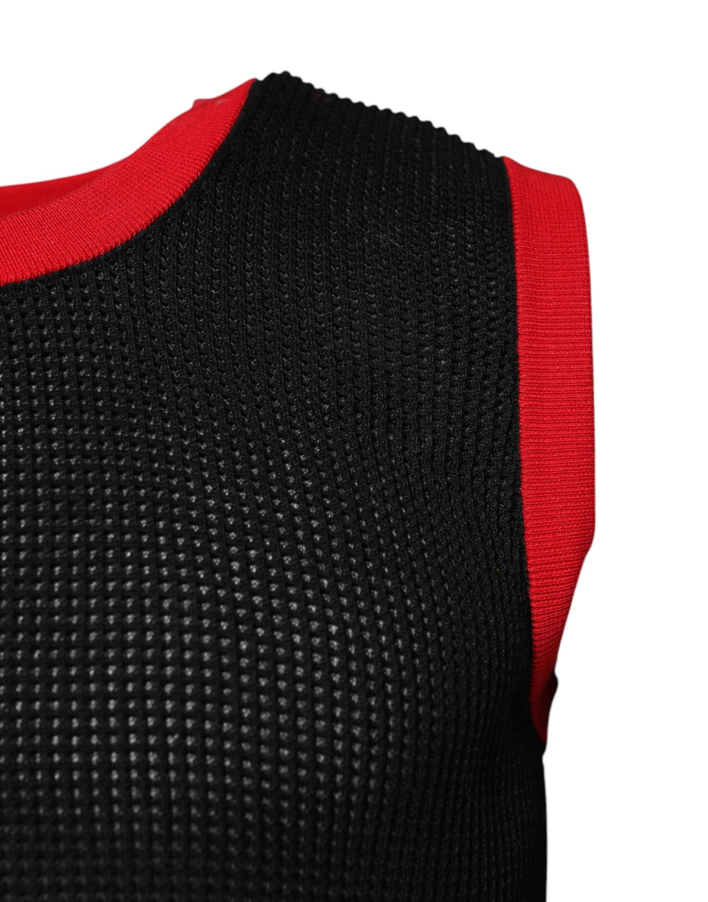 Dolce & Gabbana Black Cotton Slim Fit Round Neck T-shirt by Dolce & Gabbana