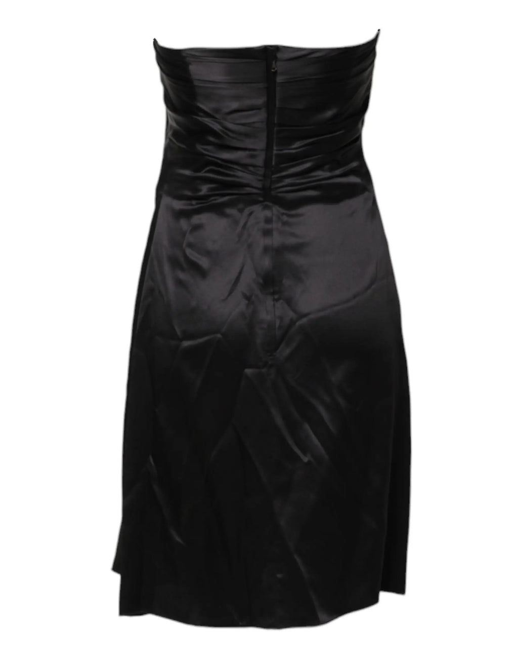Robe mini fourreau noire bustier Dolce &amp; Gabbana