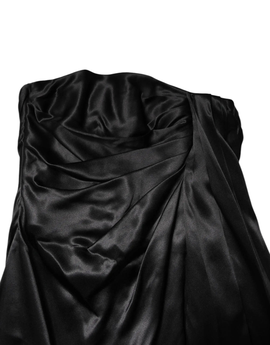 Robe mini fourreau noire bustier Dolce &amp; Gabbana