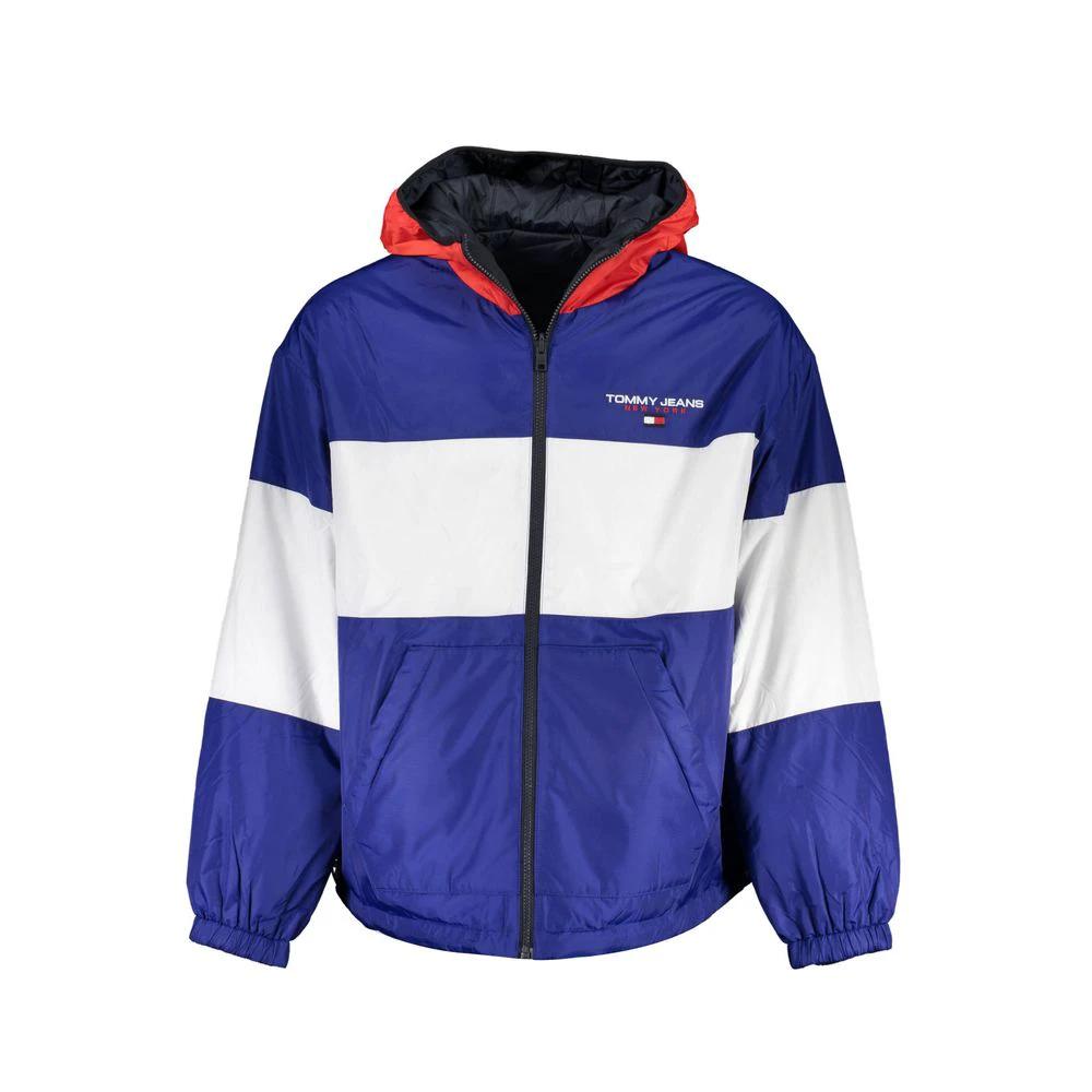 Tommy Hilfiger Blue Polyester Men's Jacket Tommy Hilfiger