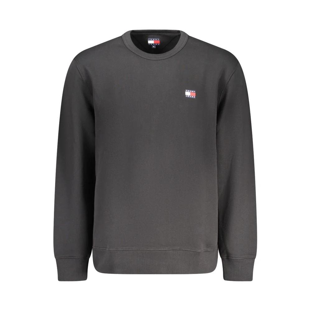 Sweat-shirt Tommy Hilfiger en coton noir pour homme