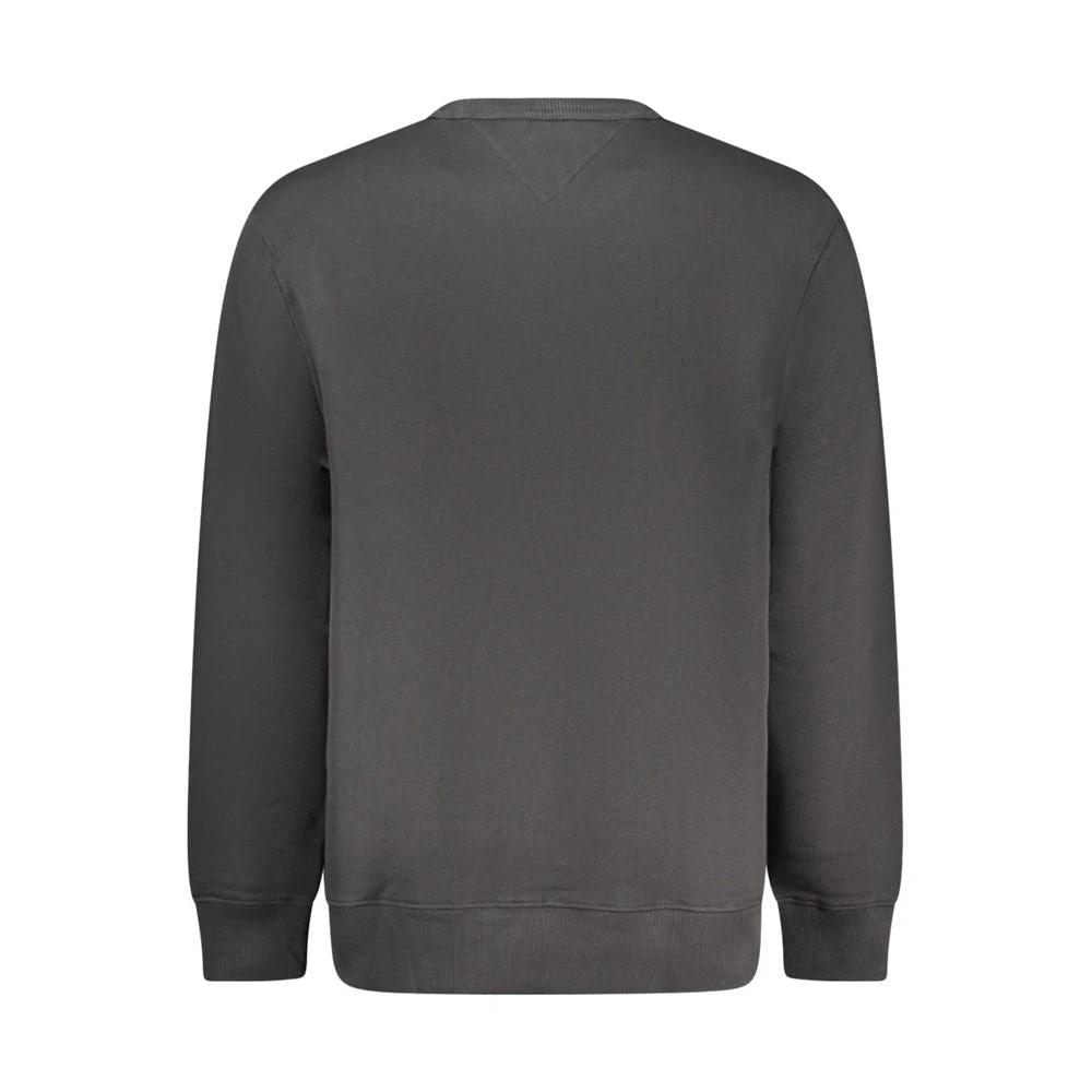 Sweat-shirt Tommy Hilfiger en coton noir pour homme