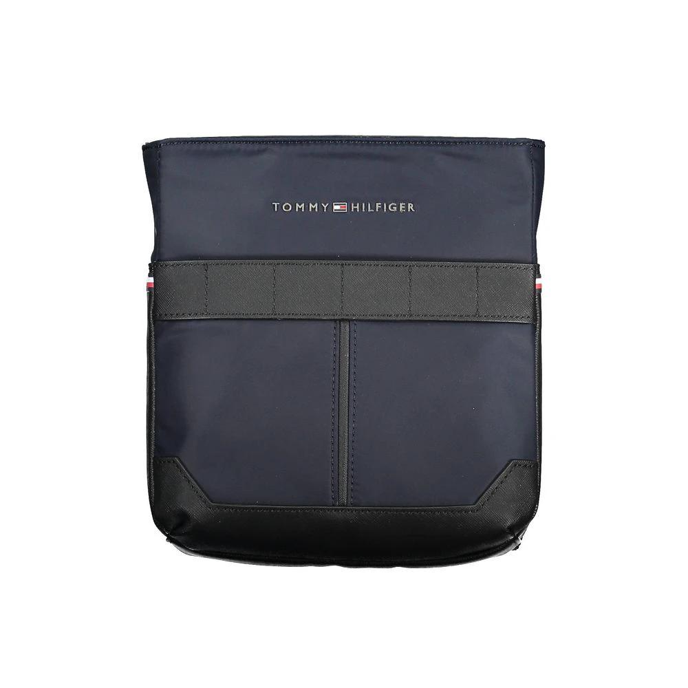 Tommy Hilfiger Blue Polyurethane Men's Shoulder Bag Tommy Hilfiger