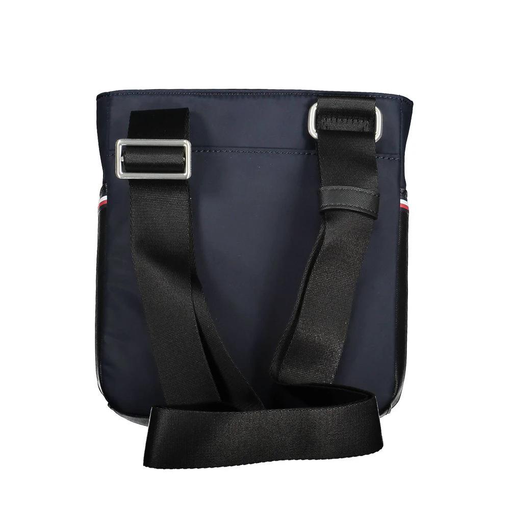 Tommy Hilfiger Blue Polyurethane Men's Shoulder Bag Tommy Hilfiger