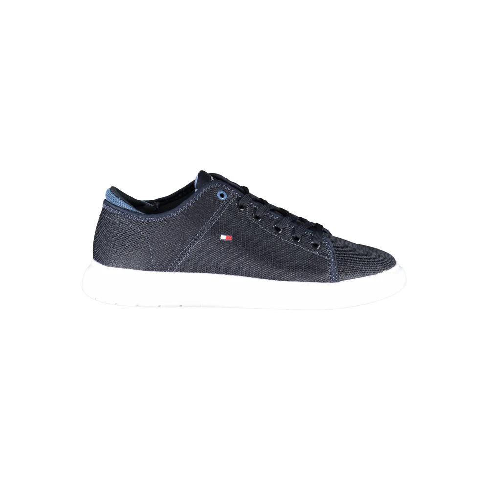 Tommy Hilfiger Blu Polyester Men Sneaker Tommy Hilfiger