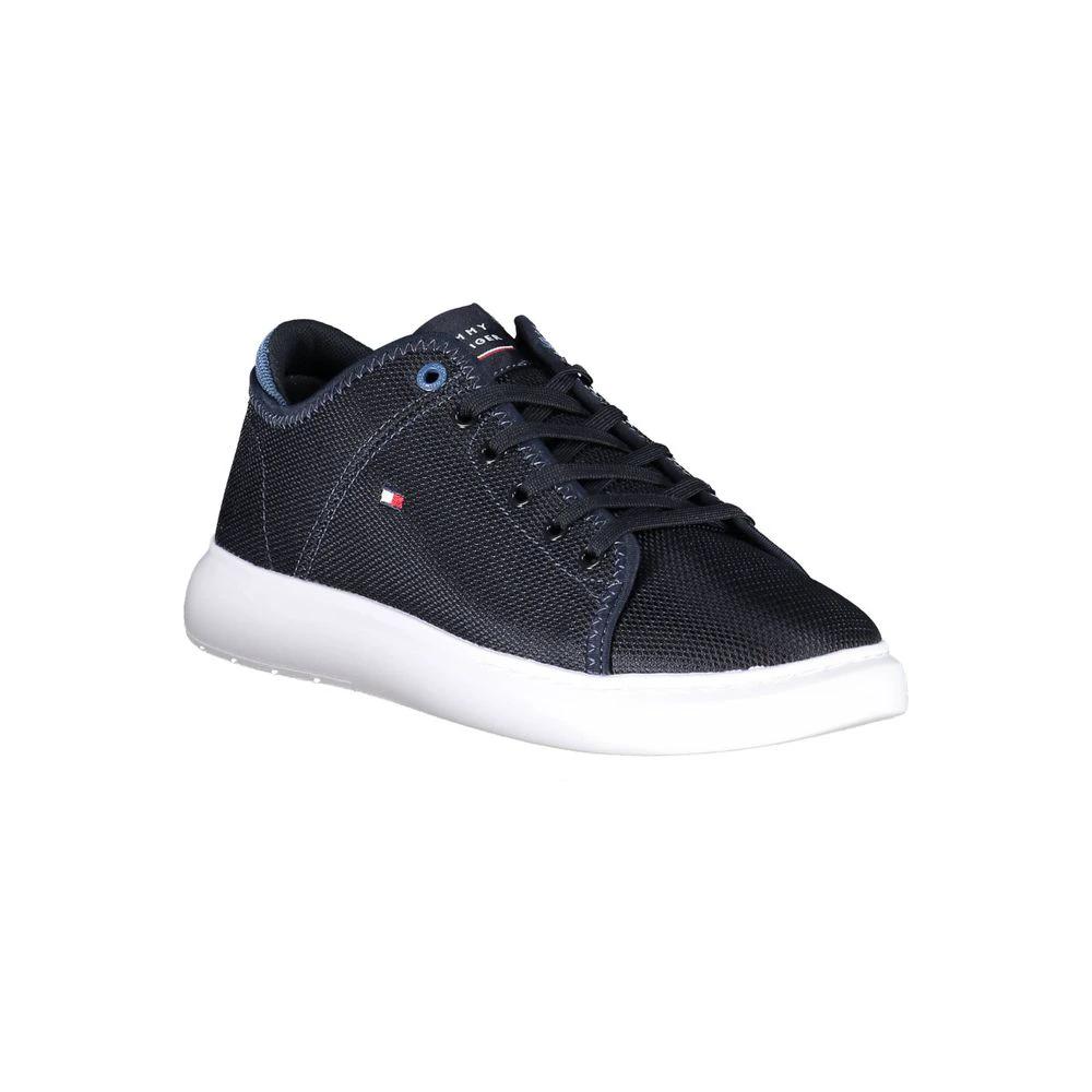 Tommy Hilfiger Blu Polyester Men Sneaker Tommy Hilfiger