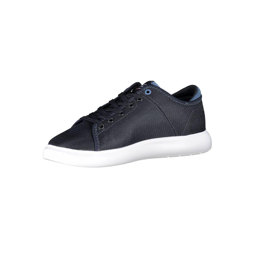 Tommy Hilfiger Blu Polyester Men Sneaker Tommy Hilfiger