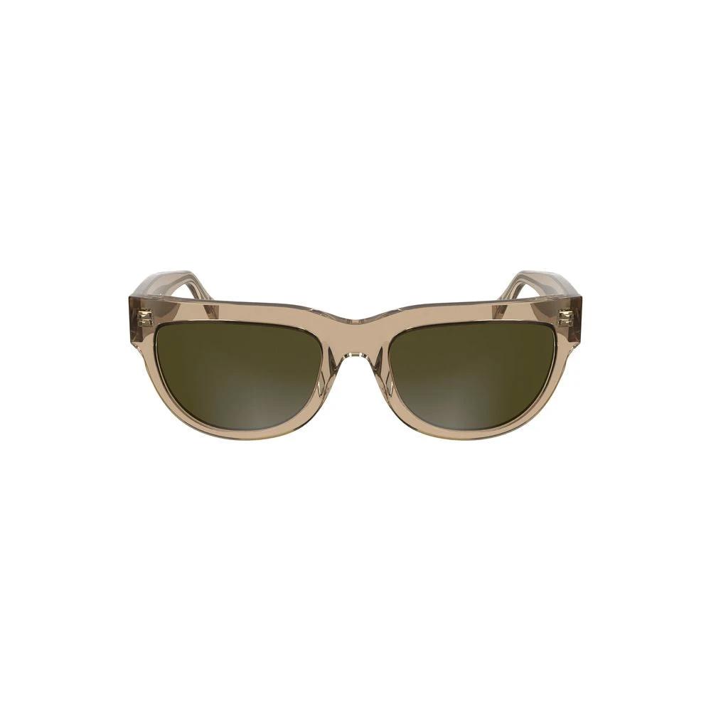 Lunettes de soleil Calvin Klein Marrone en acétate pour femmes