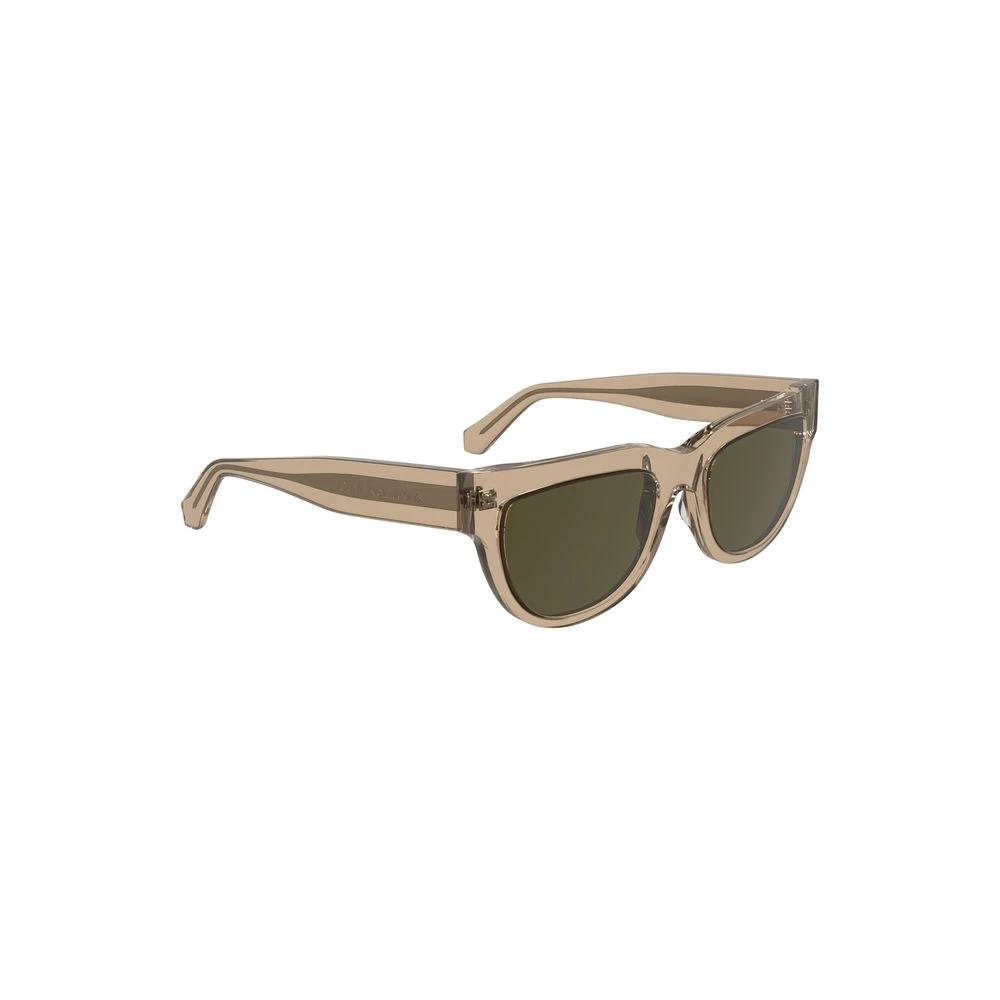 Lunettes de soleil Calvin Klein Marrone en acétate pour femmes