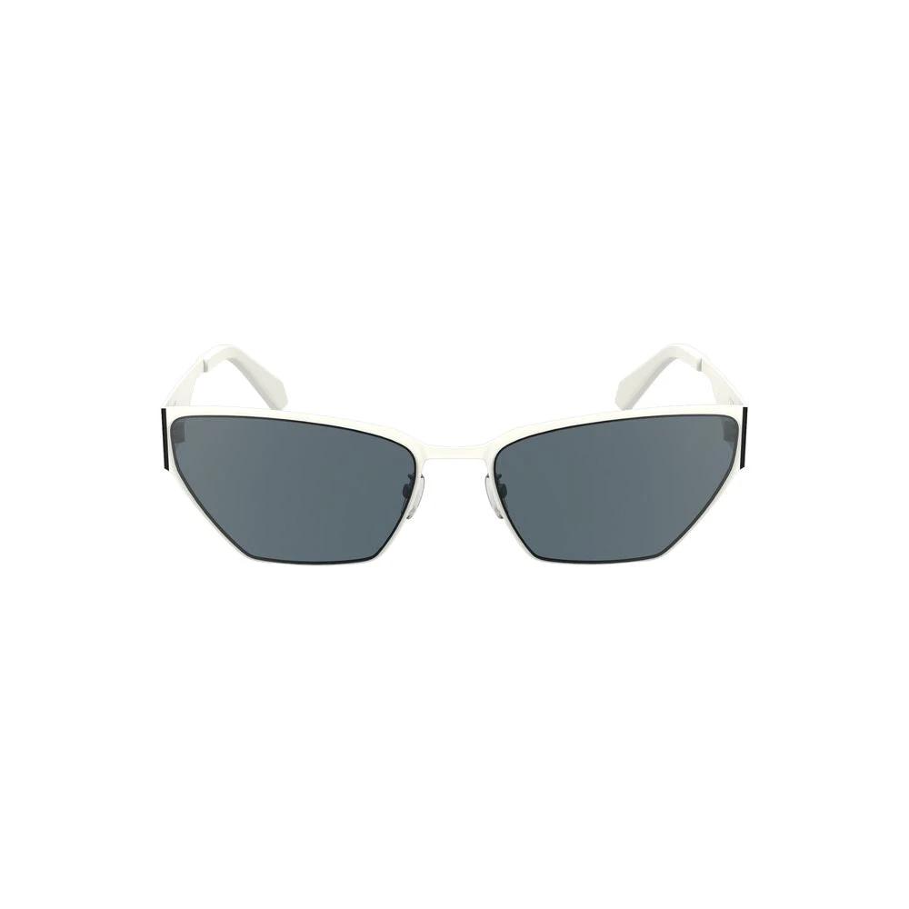 Calvin Klein White Metal Women Sunglasses Calvin Klein