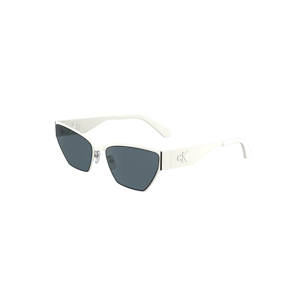 Calvin Klein White Metal Women Sunglasses Calvin Klein