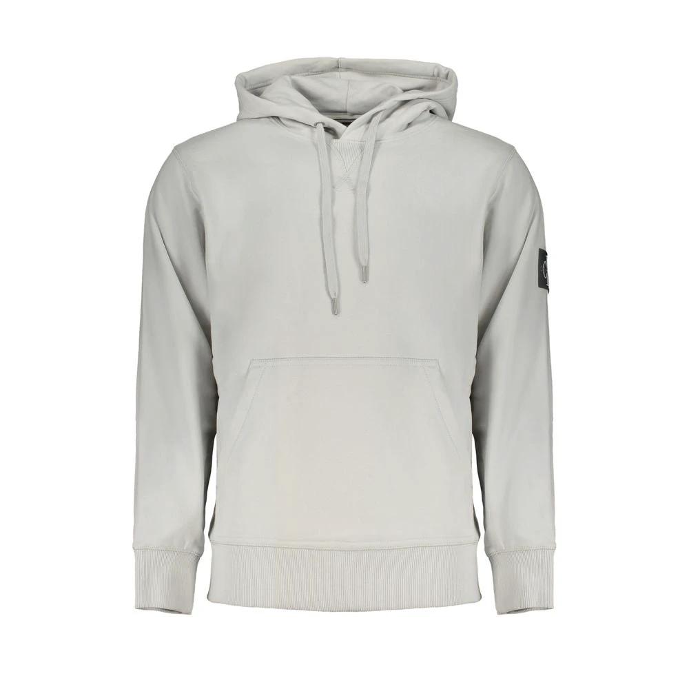 Sweat-shirt Calvin Klein Grigio en coton pour homme