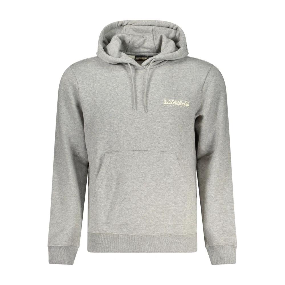 Napapijri Grigio Cotton Men's Hoodie