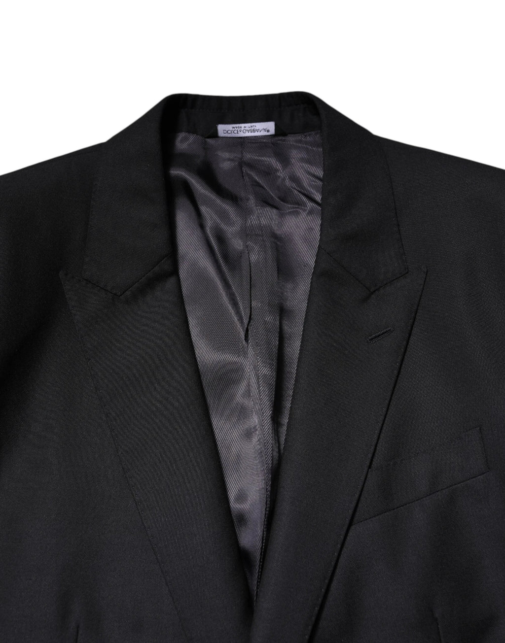Dolce & Gabbana Dark Blue MARTINI Wool Blazer Coat Jacket by Dolce & Gabbana