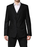 Dolce & Gabbana Black Single Breasted Suit 2 Piece Jacket by Dolce & Gabbana