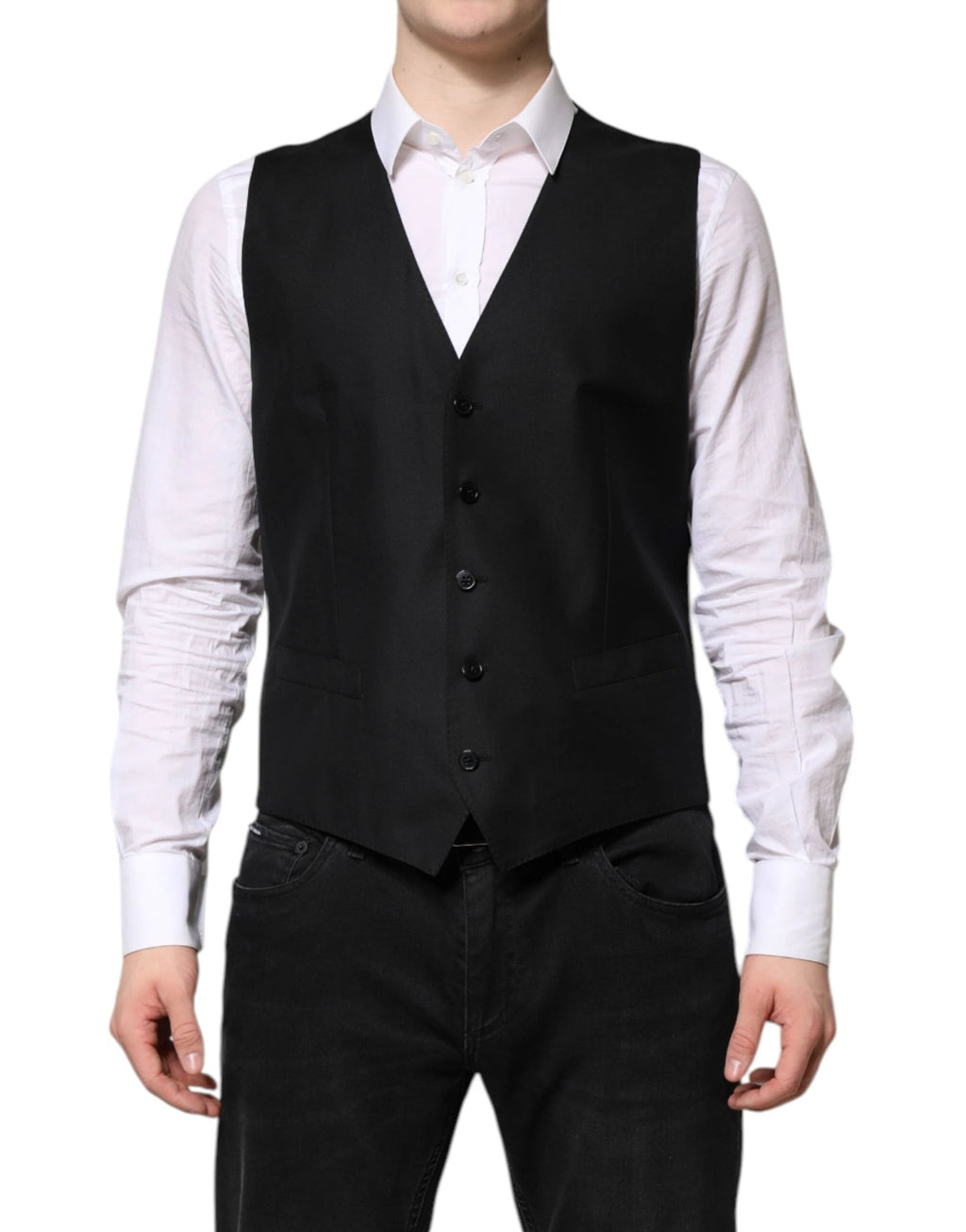 Dolce & Gabbana Black Single Breasted Suit 2 Piece Jacket by Dolce & Gabbana