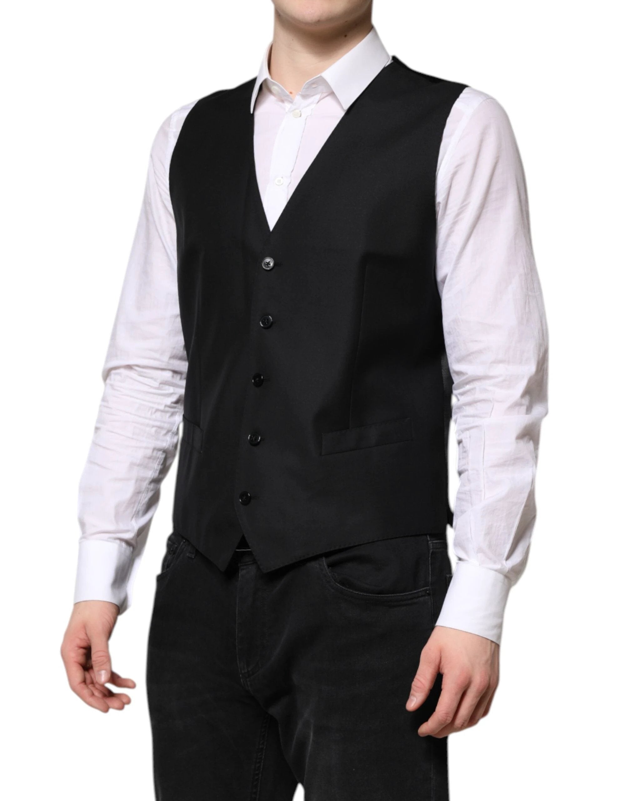 Dolce & Gabbana Black Single Breasted Suit 2 Piece Jacket by Dolce & Gabbana