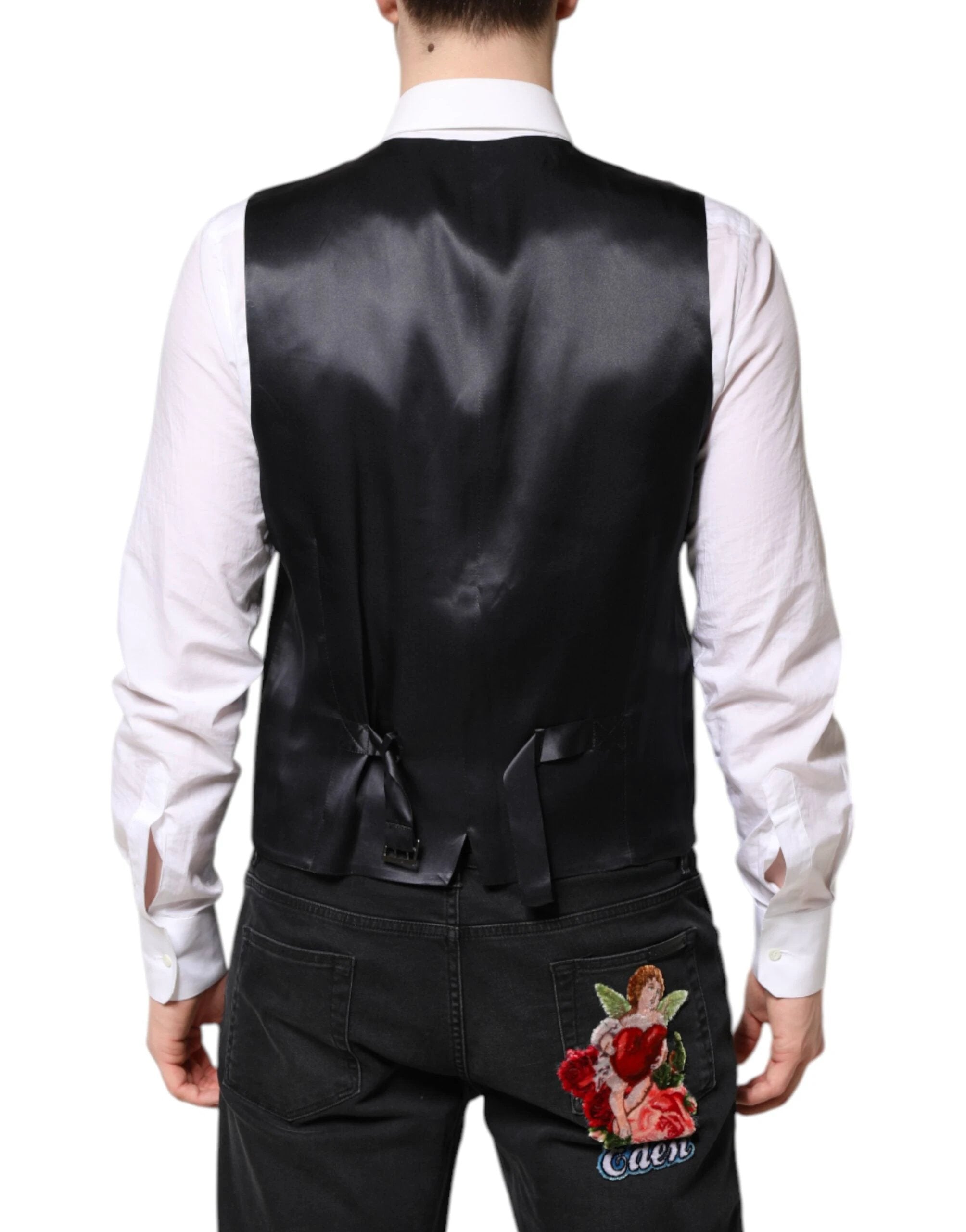 Dolce & Gabbana Dark Blue MARTINI Wool Suit 2 Piece Jacket by Dolce & Gabbana