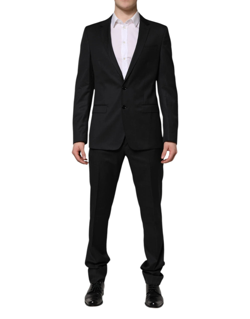 Dolce & Gabbana Dark Gray MARTINI 2 Pc Single Breasted Suit by Dolce & Gabbana