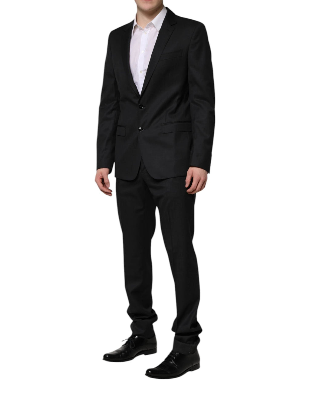 Dolce & Gabbana Dark Gray MARTINI 2 Pc Single Breasted Suit by Dolce & Gabbana