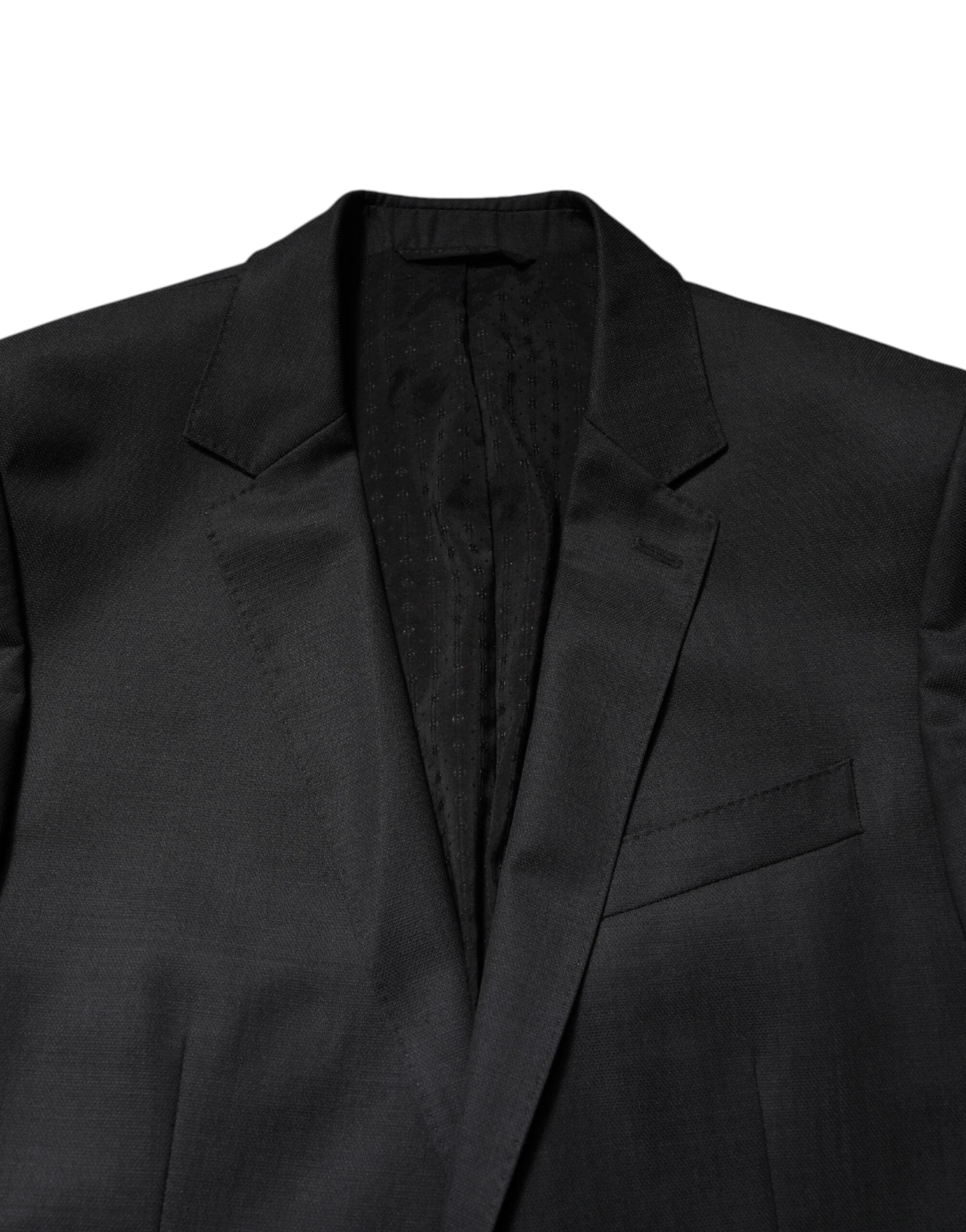 Dolce & Gabbana Dark Gray MARTINI 2 Pc Single Breasted Suit by Dolce & Gabbana