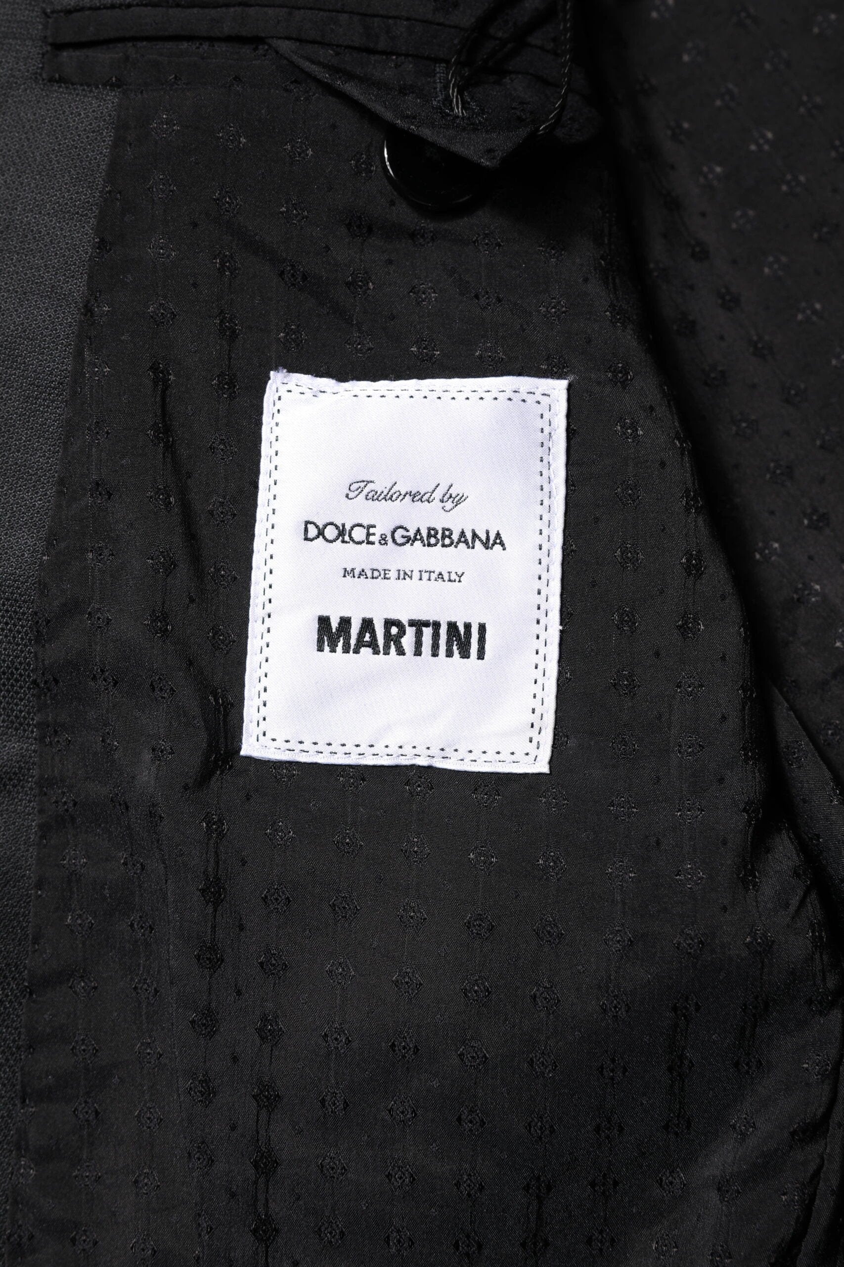 Dolce & Gabbana Dark Gray MARTINI 2 Pc Single Breasted Suit by Dolce & Gabbana