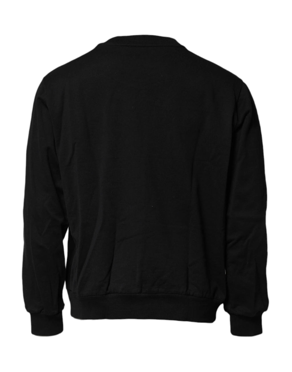 Dolce & Gabbana Black Logo Embroidery Sweatshirt Sweater by Dolce & Gabbana