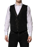 Dolce & Gabbana Dark Brown Dress Formal Men Waistcoat Vest by Dolce & Gabbana
